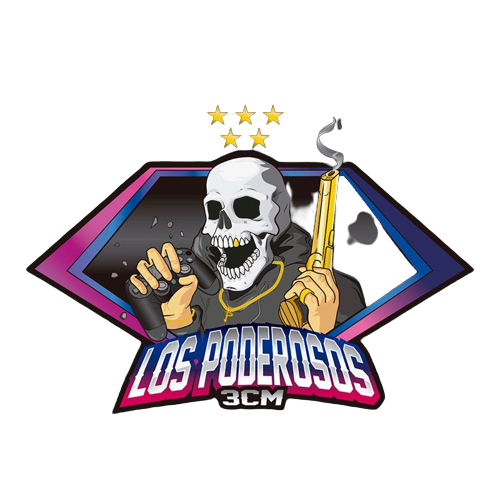 Escudo LOSPODEROSOS3CM